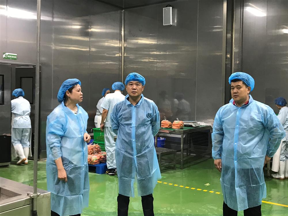 15vip太阳成集团古天乐纪委书记卢刚赴金德利集团食品产业园调研