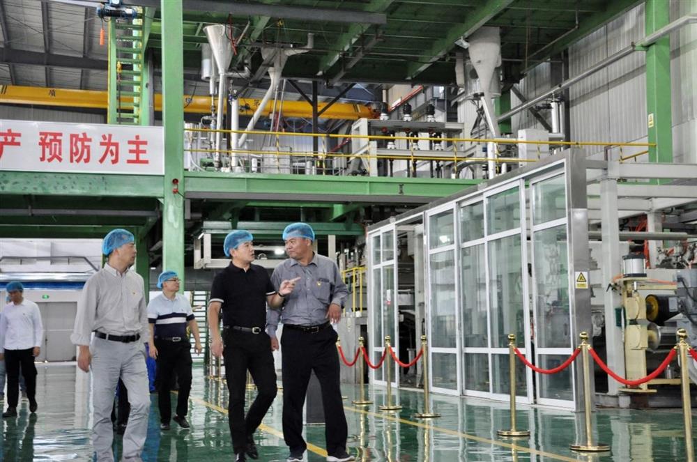 15vip太阳成集团古天乐纪委书记卢刚赴齐鲁化纤集团商河工业园调研