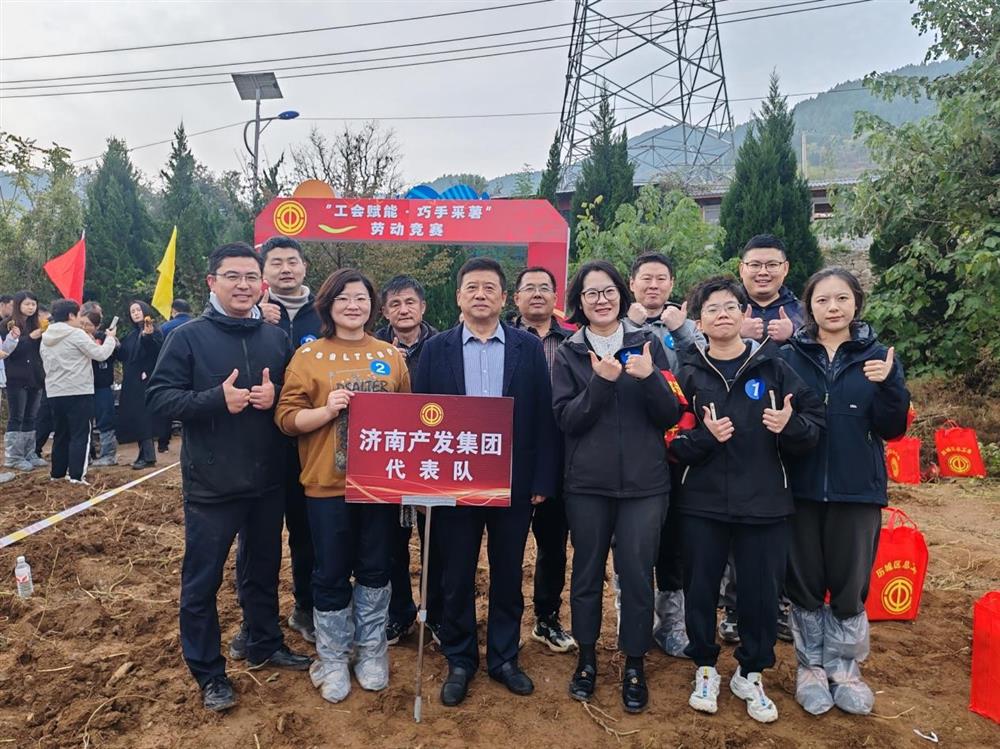 历城产发“手拉手”，结对共建聚合力！ 15vip太阳成集团古天乐工会参加“工会赋能·巧手采薯”劳动竞赛